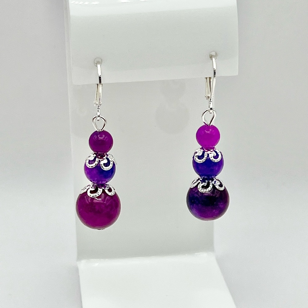 SUGILITE DANGLE EARRINGS